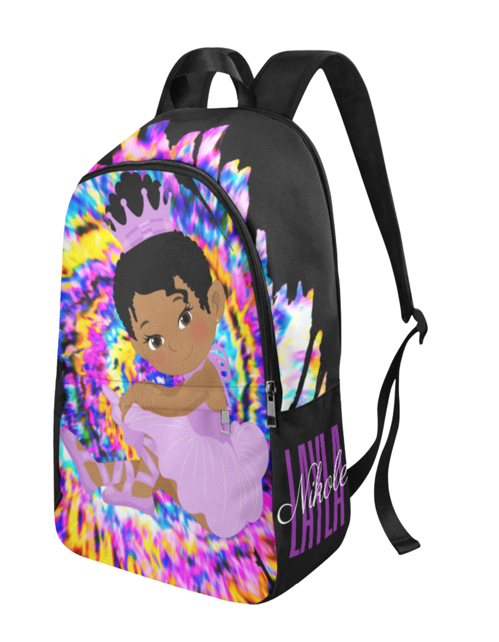 Tie Dye Custom School Backpack