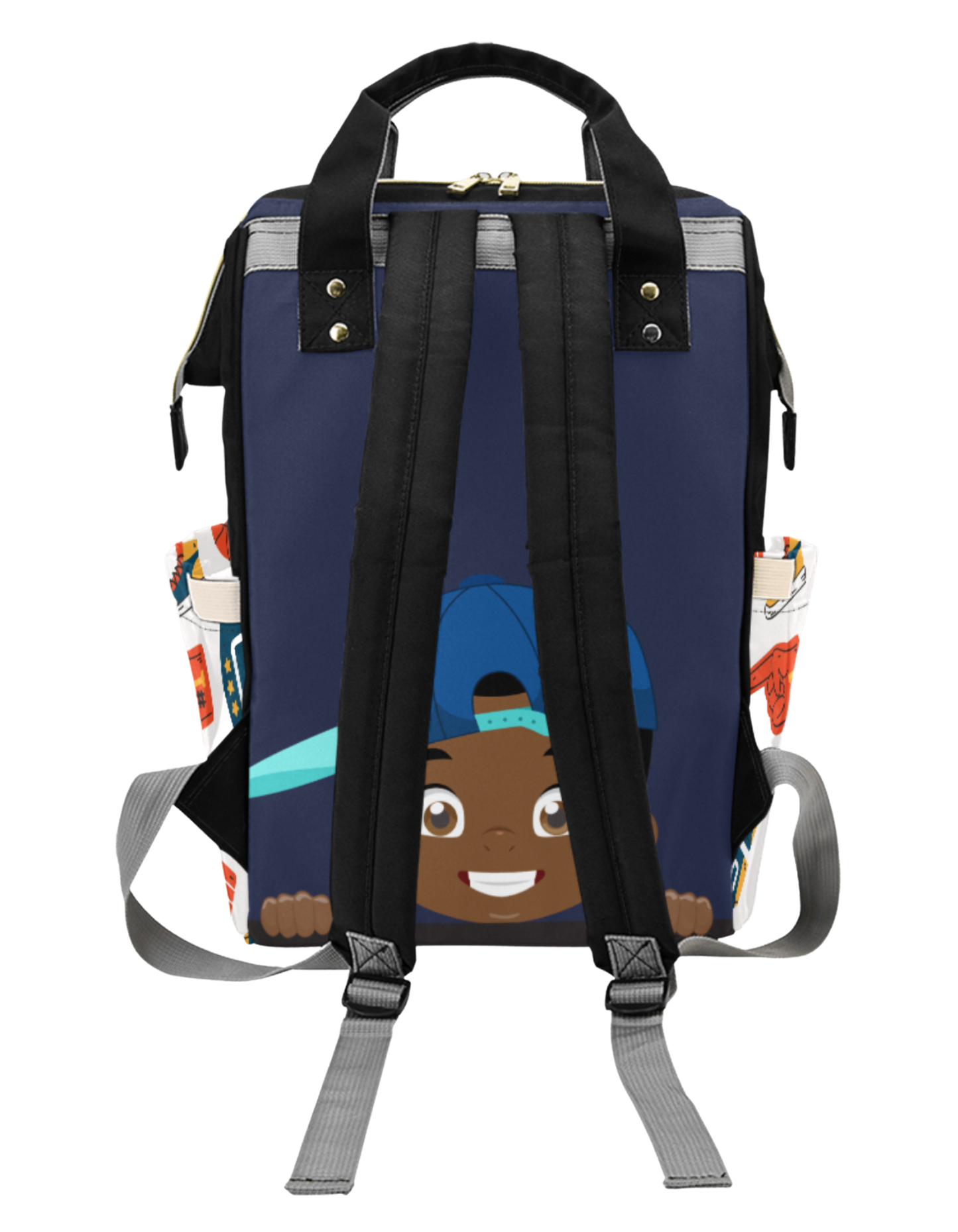 Ball Cap Custom Multi-Function Diaper Backpack