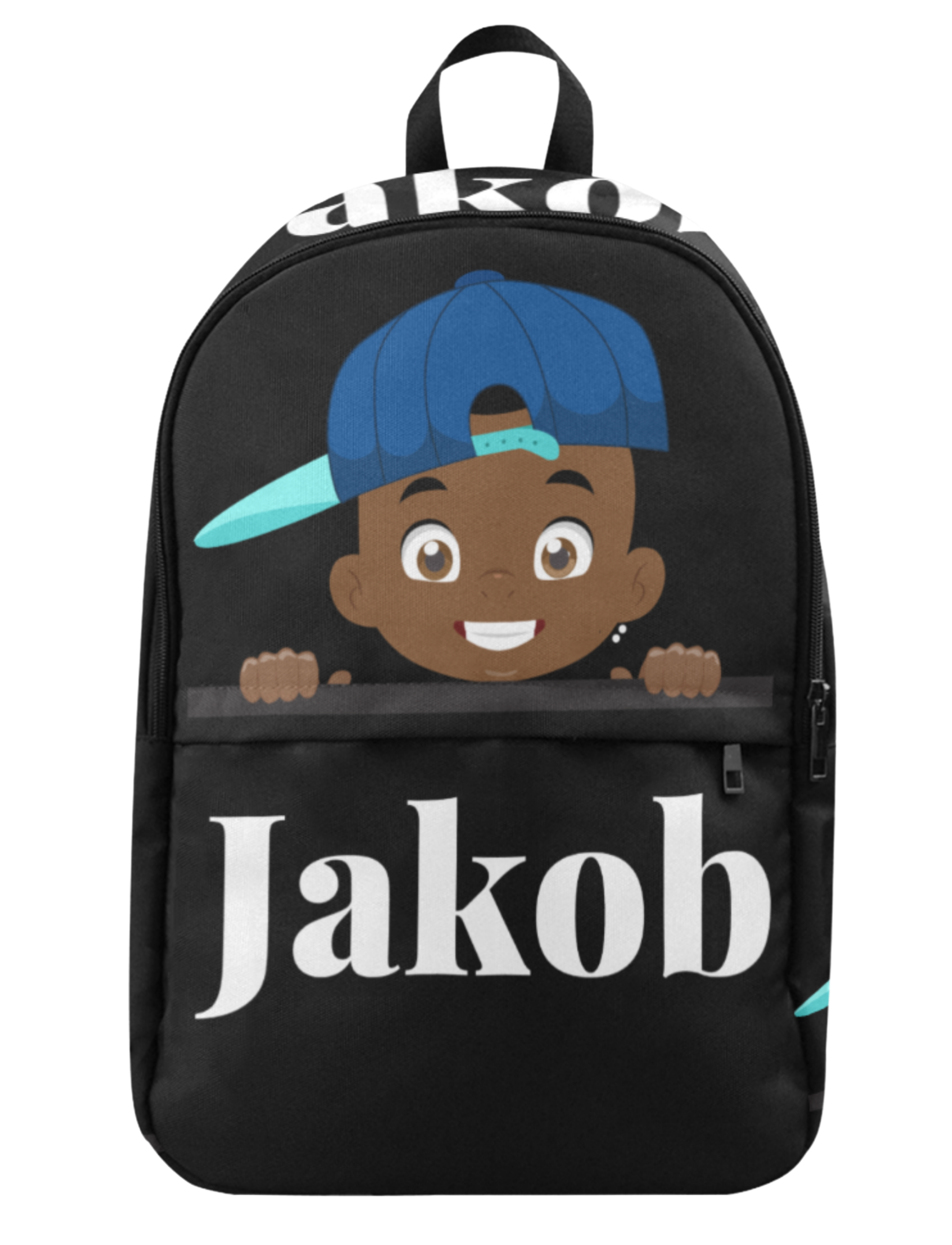 Ball Cap Custom School Backpack