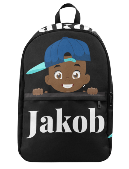 Ball Cap Custom School Backpack