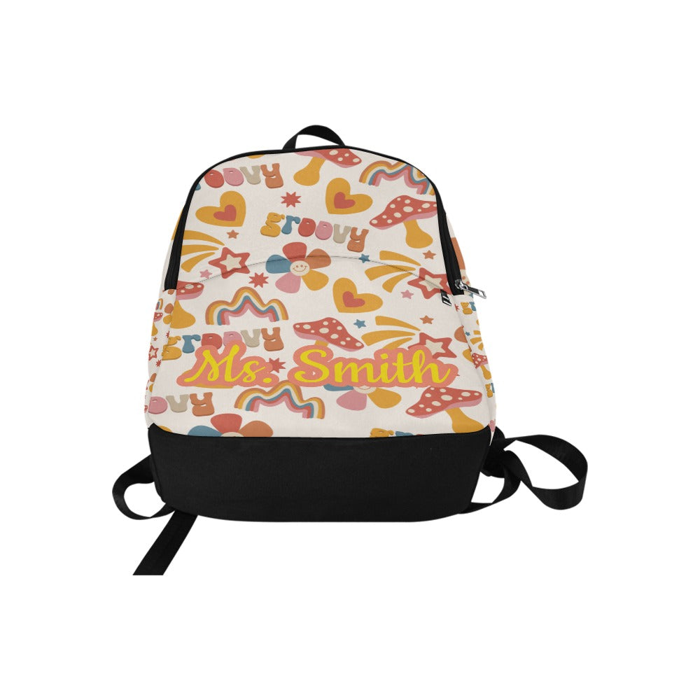 Groovy Custom Teacher Backpack
