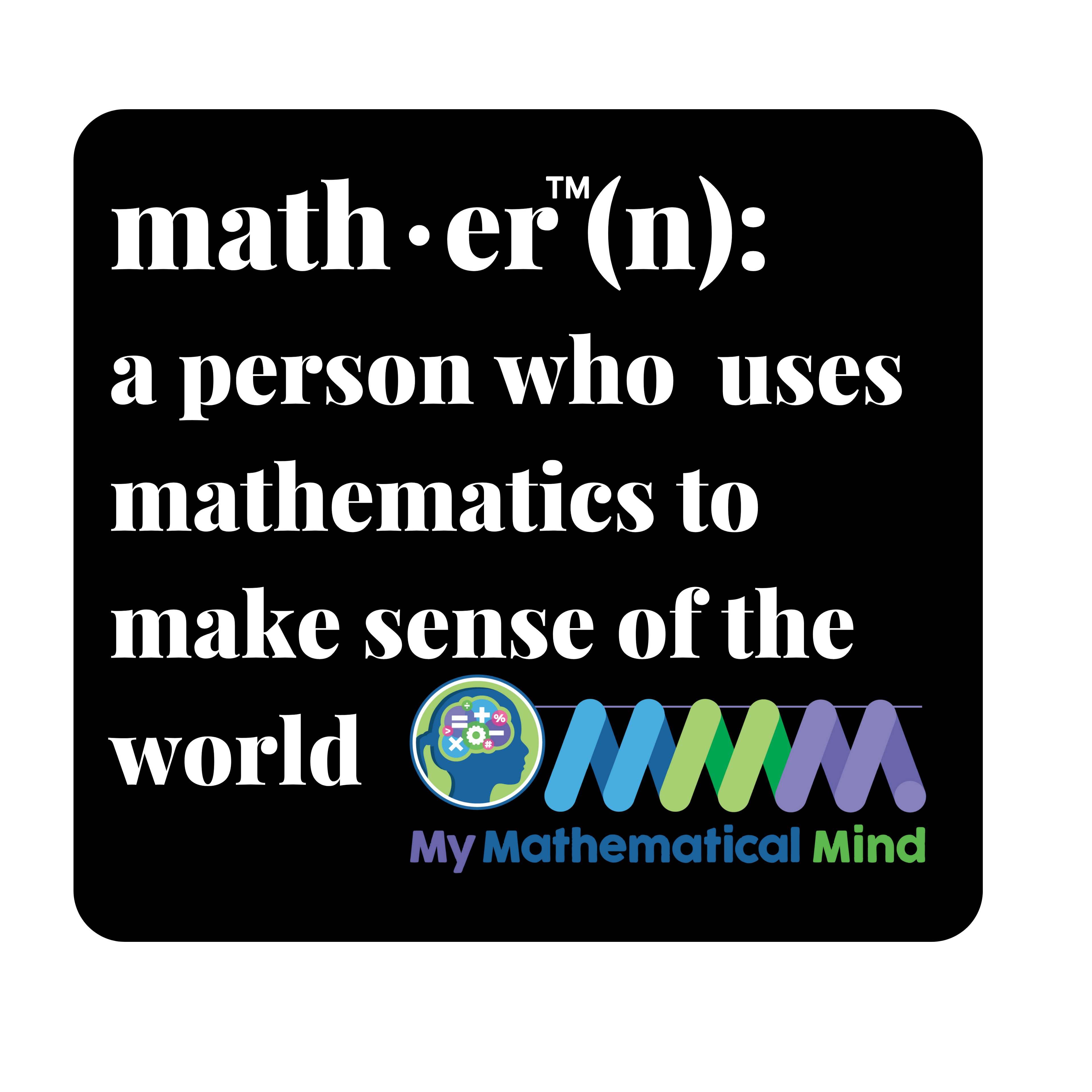 Mather Definition Stickers