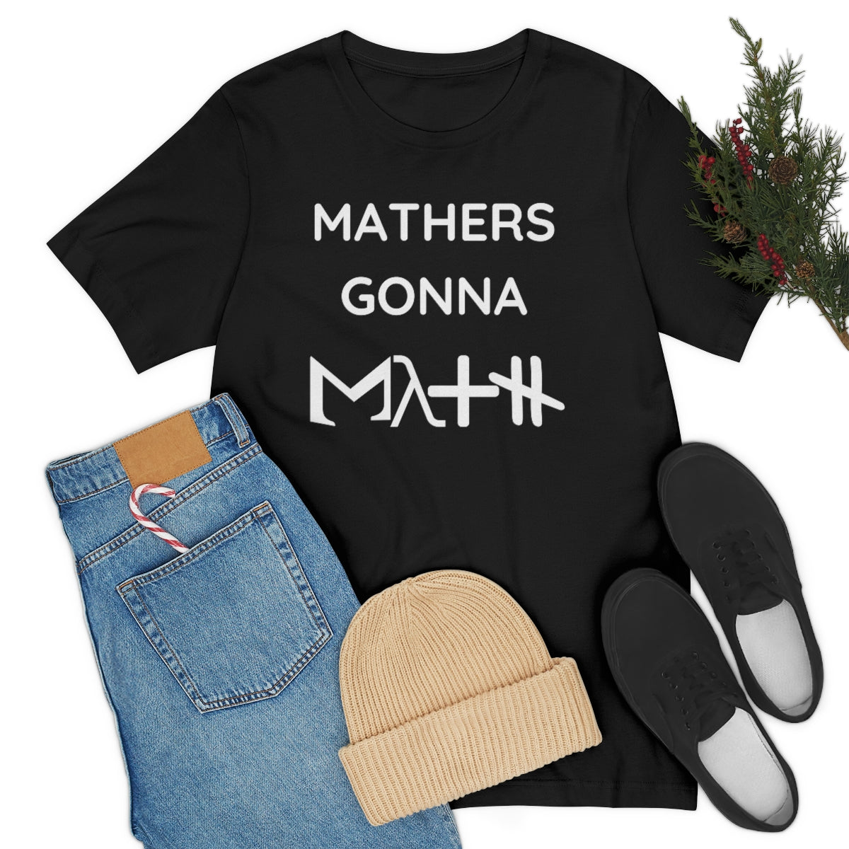 Mathers Gonna Math Unisex Short Sleeve Tee