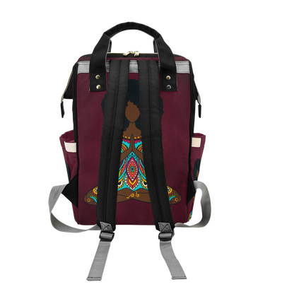 Sickle Cell Custom Multi-Function Diaper Backpack