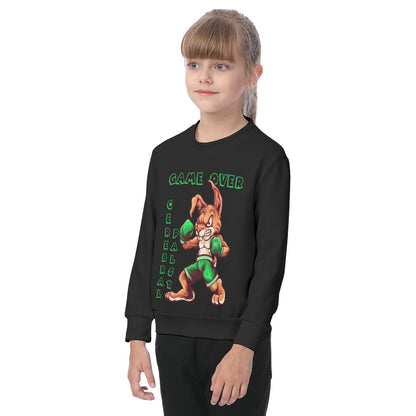 Game Over Cerebral Palsy Kid's Sweatshirt