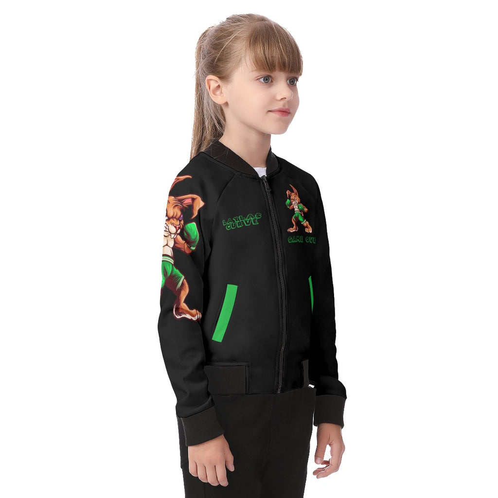 Game Over Cerebral Palsy Kid's Raglan Sleeve Jacket