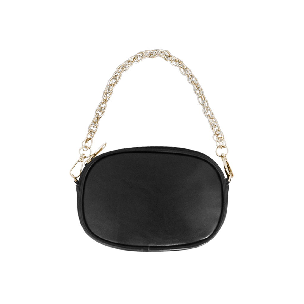 Lady in White Chain Purse