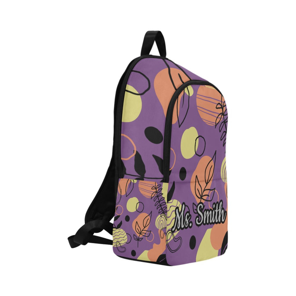 Leaf Custom Teacher Backpack