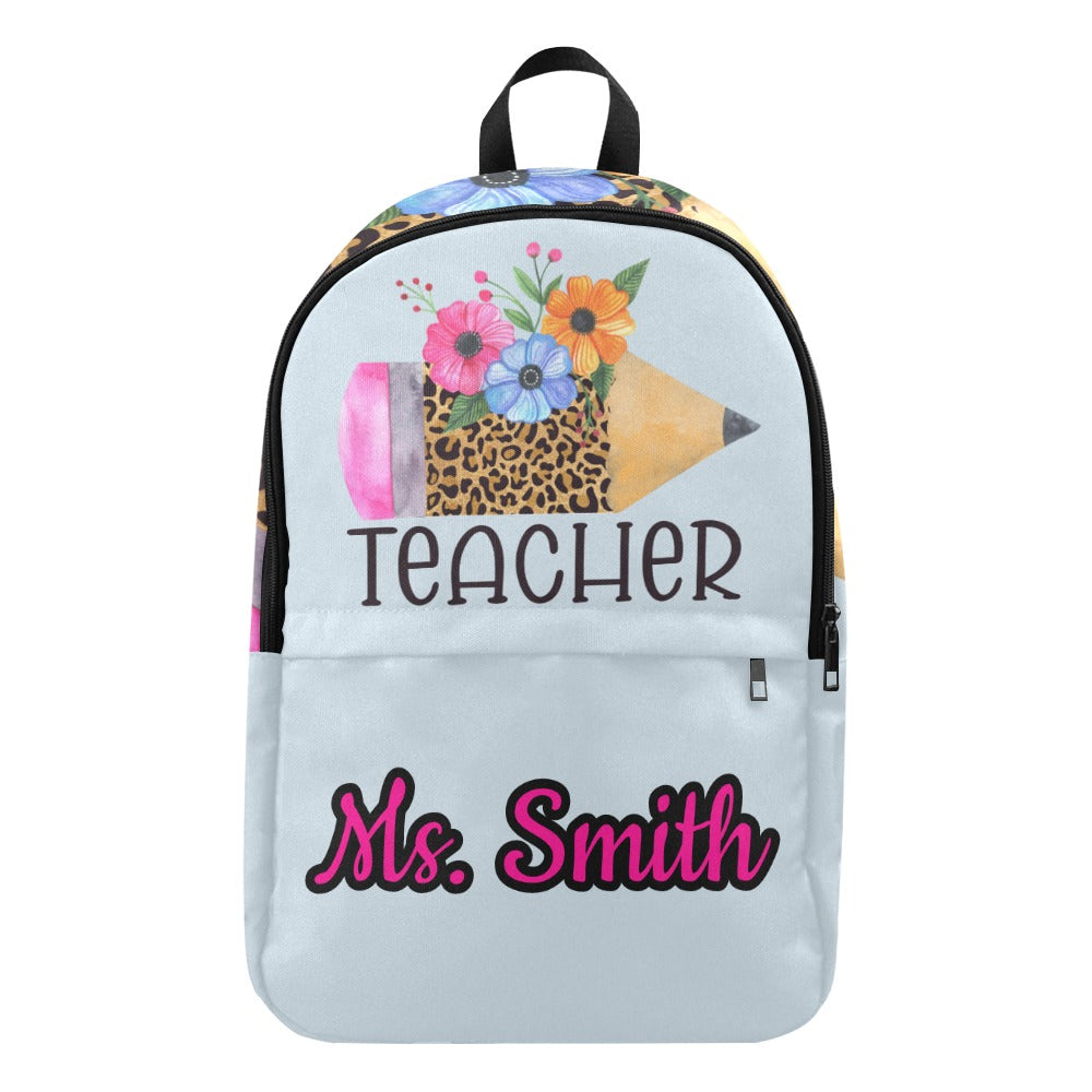 Pencil Custom Teacher Backpack