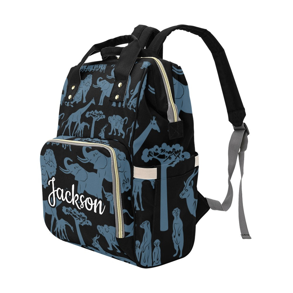 Jungle Custom Multi-Function Diaper Bag Backpack