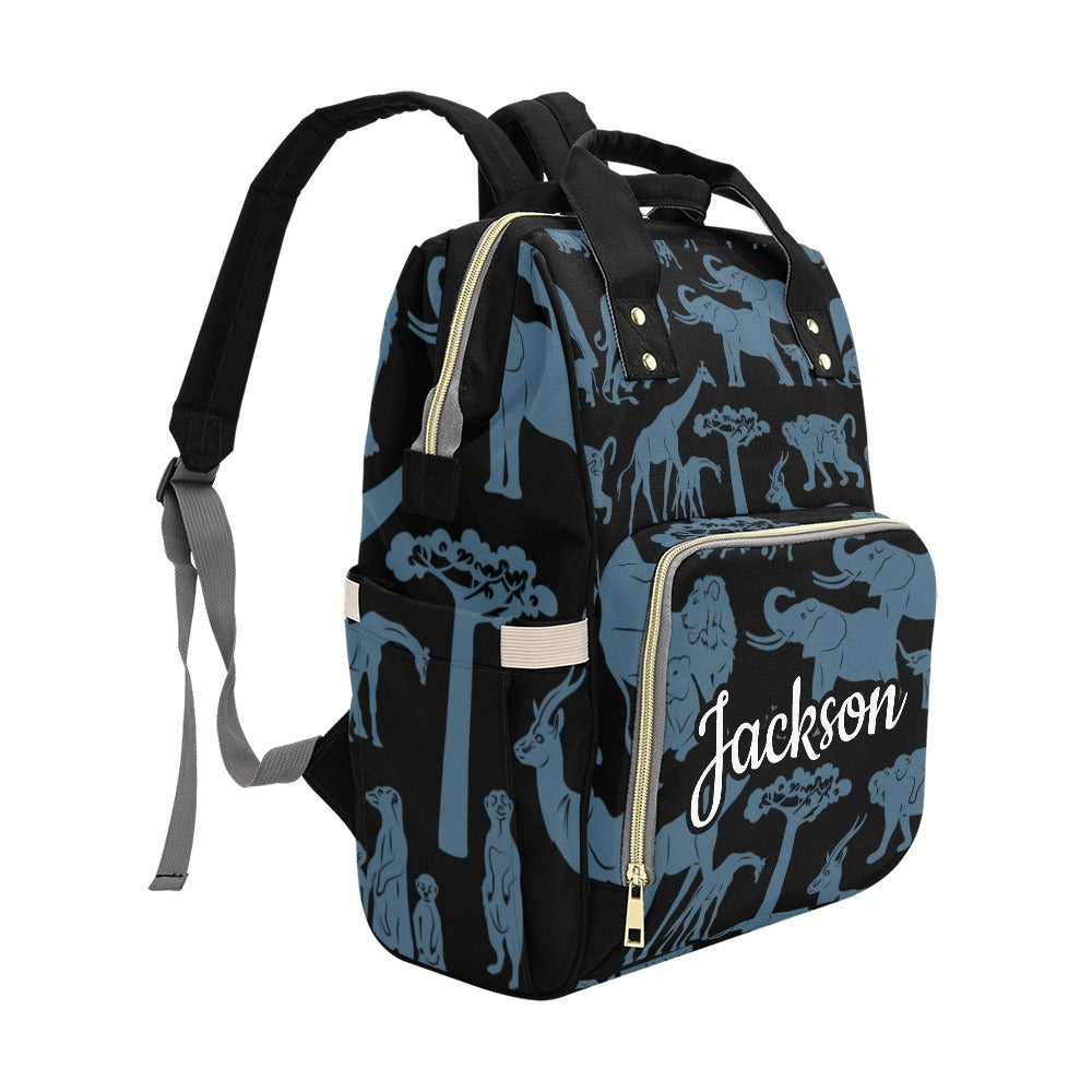 Jungle Custom Multi-Function Diaper Bag Backpack