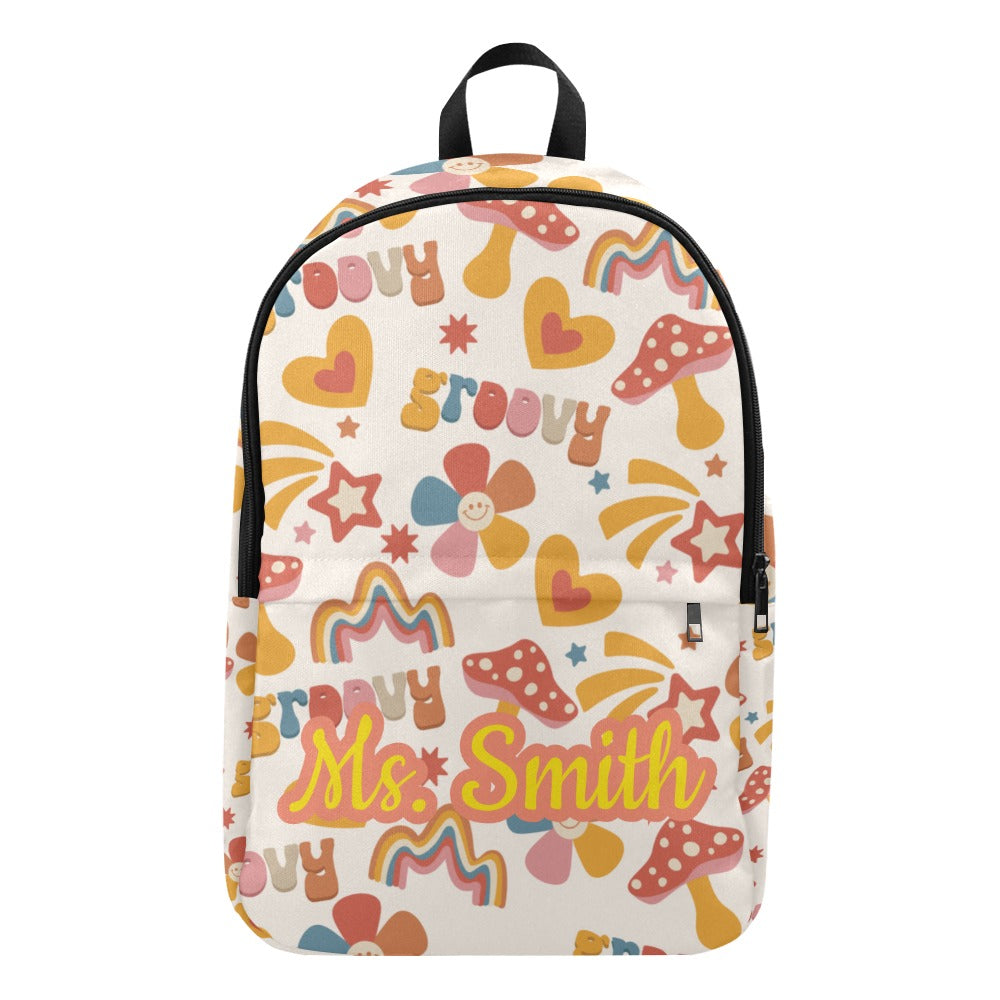 Groovy Custom Teacher Backpack