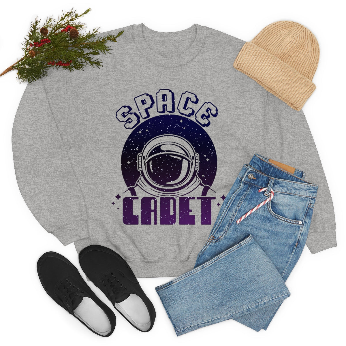 Space Cadet Unisex Heavy Blend™ Crewneck Sweatshirt
