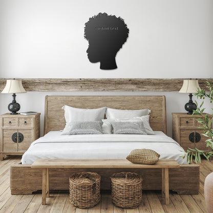 Custom Curly Hair Sign