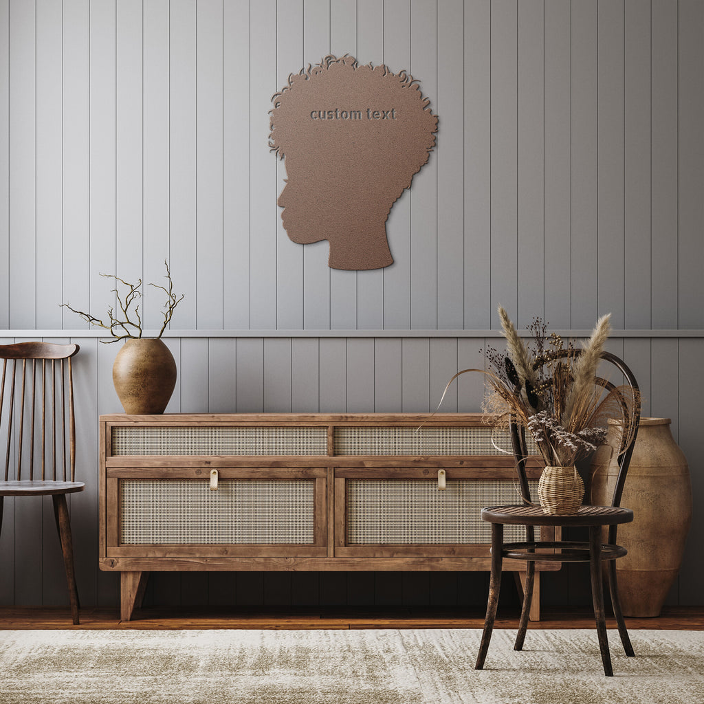 Custom Curly Hair Sign