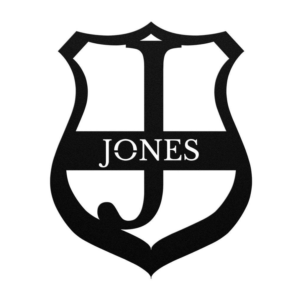 Custom Police Metal Sign