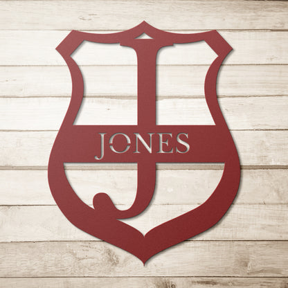 Custom Police Metal Sign