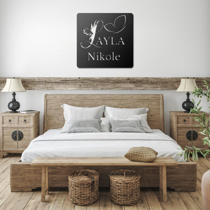 Custom Square Metal Sign