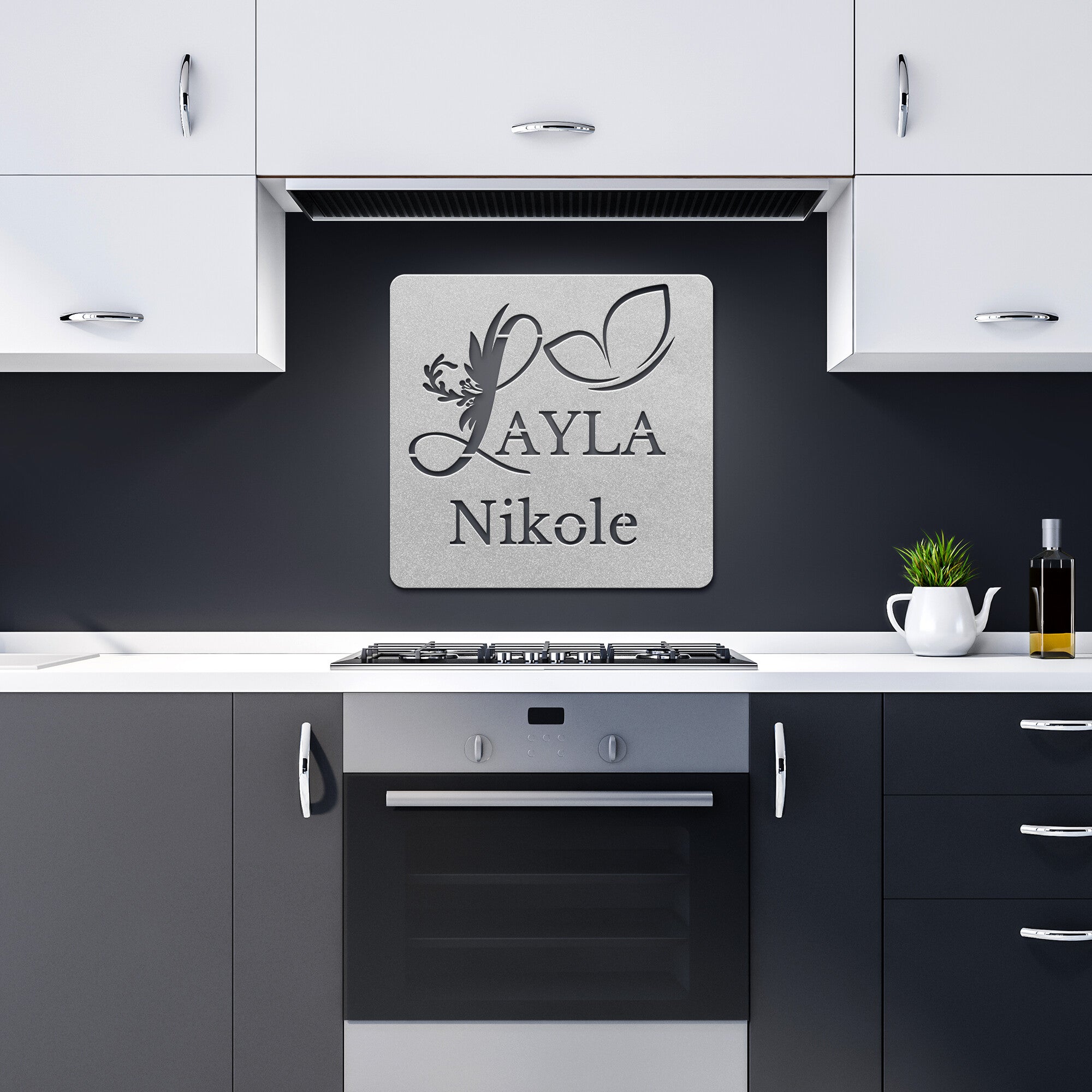 Custom Square Metal Sign