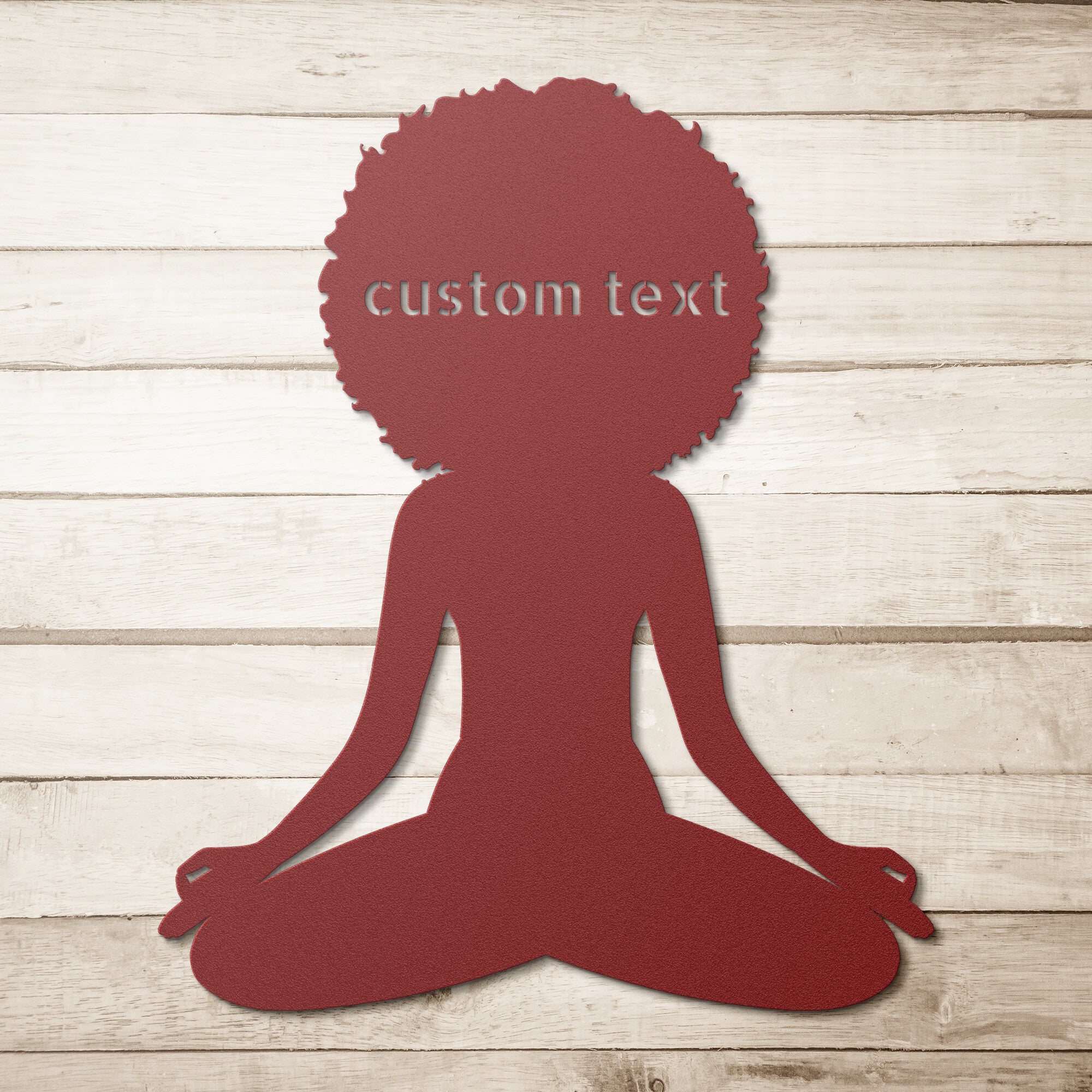 Custom Yoga Sign