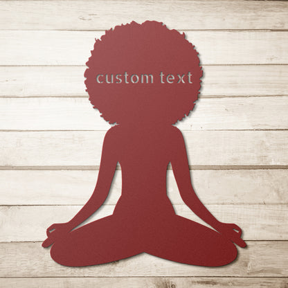 Custom Yoga Sign