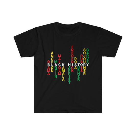 Black History Unisex Softstyle T-Shirt