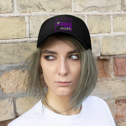 #blackwomenrockmath Twill Hat