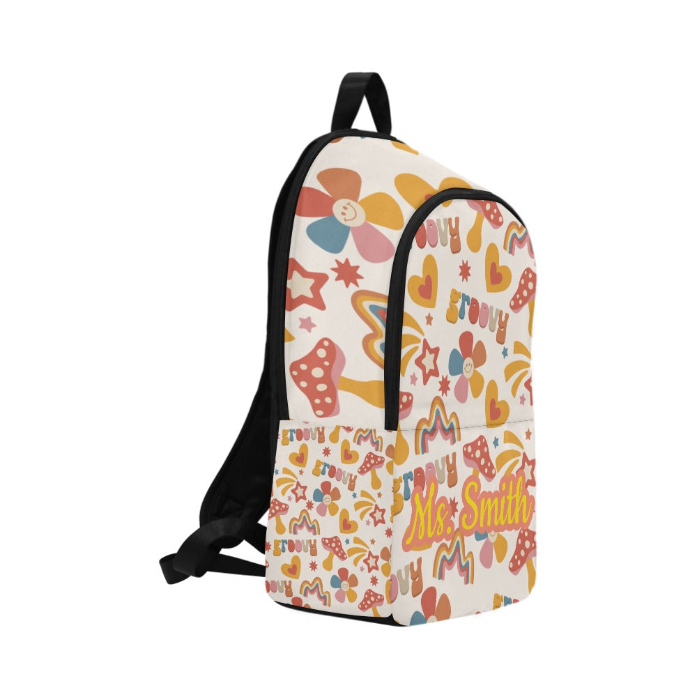 Groovy Custom Teacher Backpack
