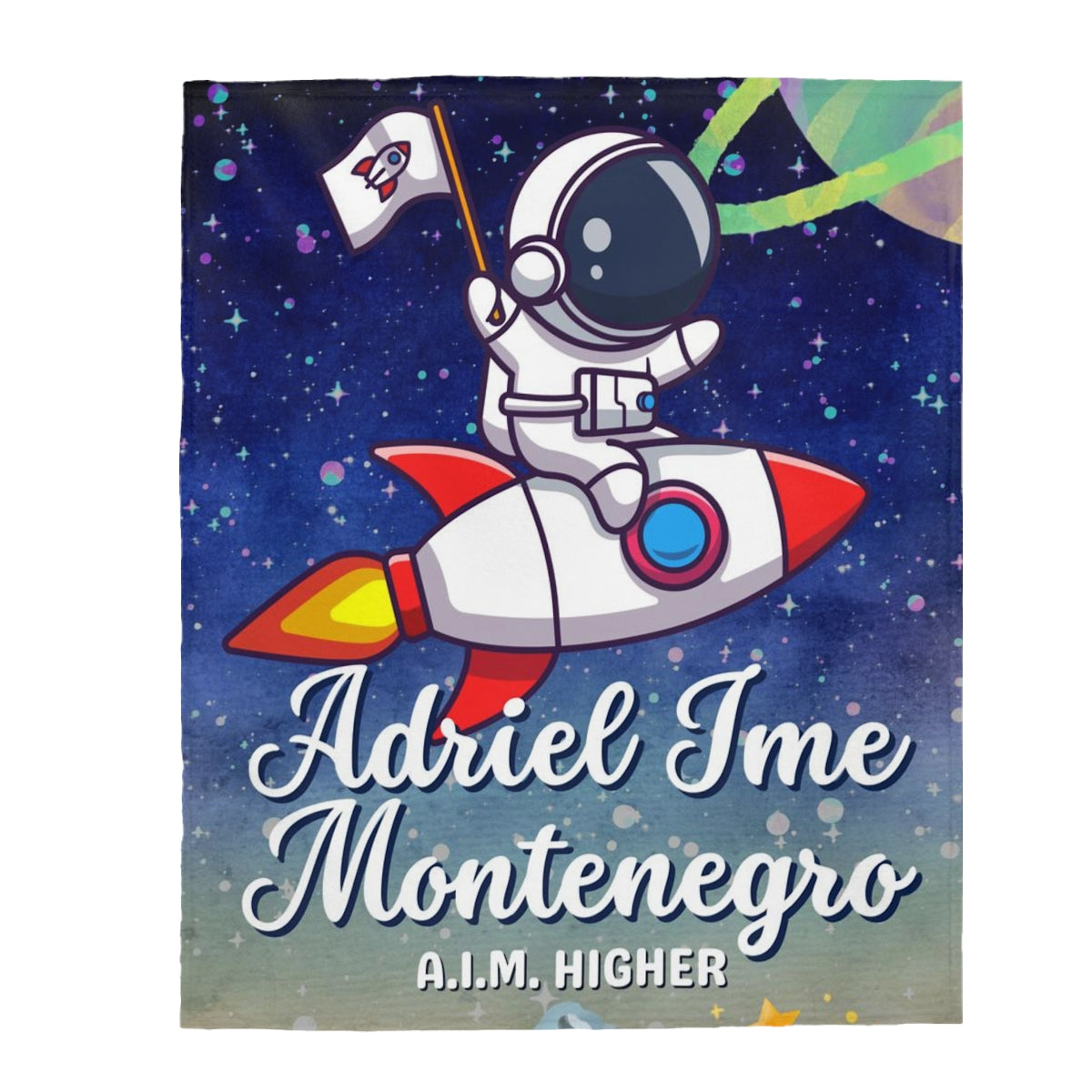 Custom Velveteen Plush Blanket