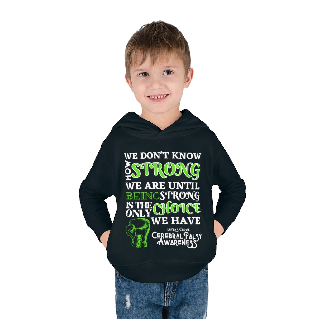 Toddler Strong Pullover Fleece Hoodie