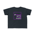 #blackgirlsrockmath Toddler Fine Jersey Tee