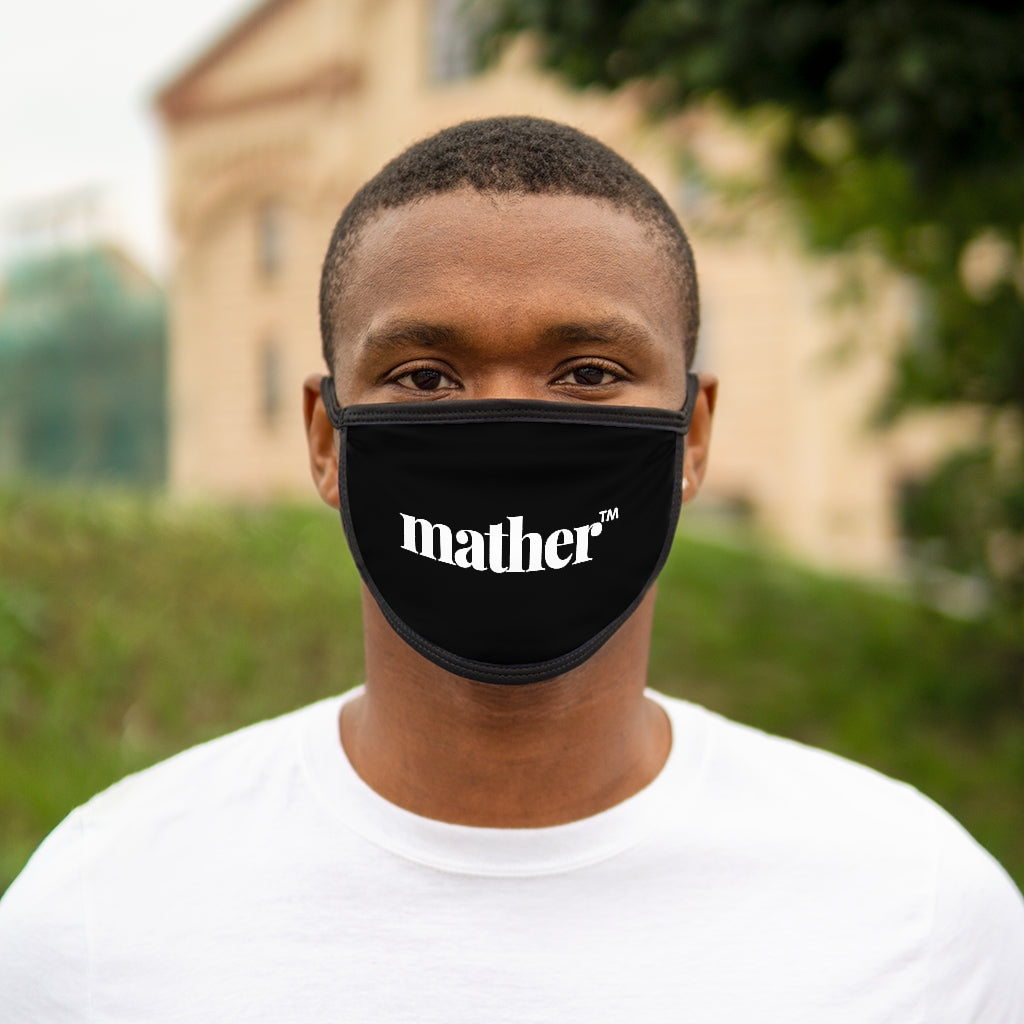 Mather Mixed-Fabric Face Mask