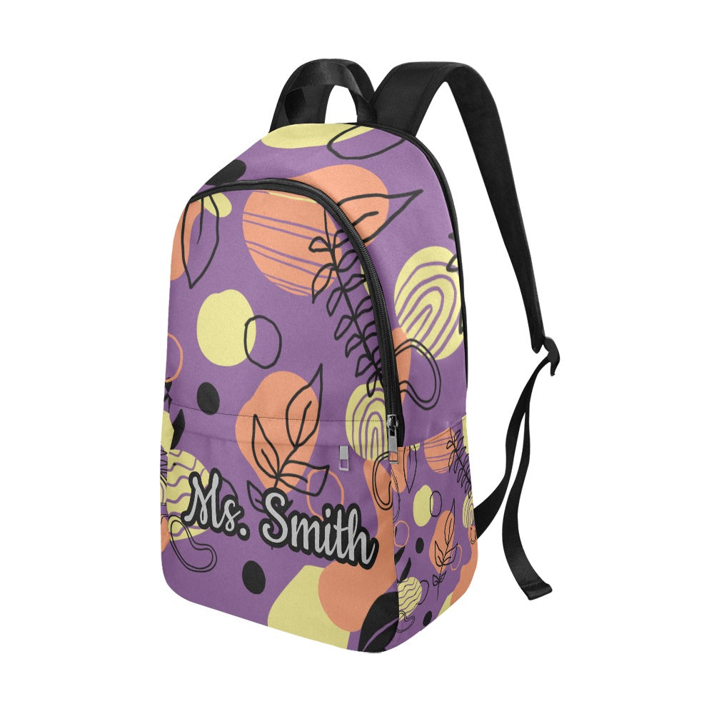 Leaf Custom Teacher Backpack