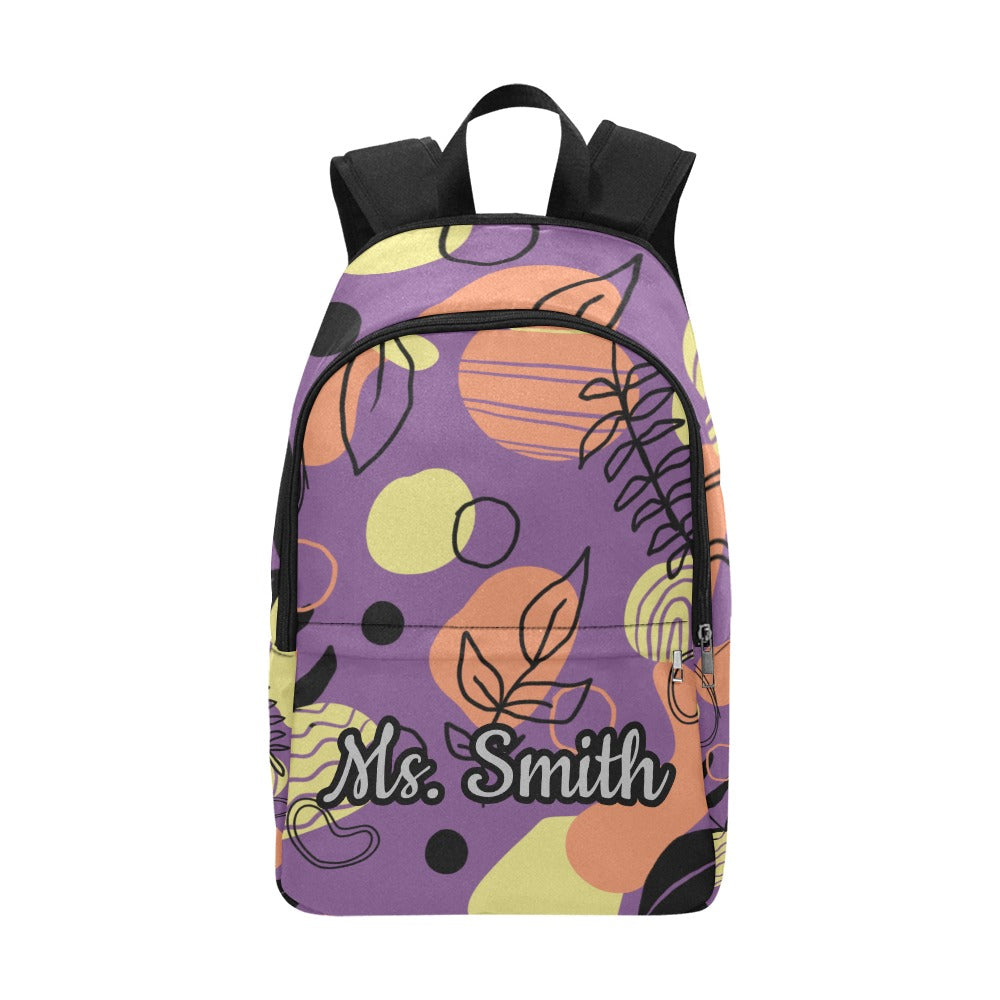 Leaf Custom Teacher Backpack
