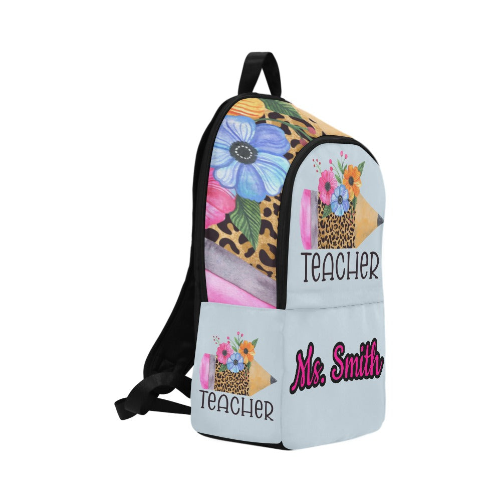 Pencil Custom Teacher Backpack