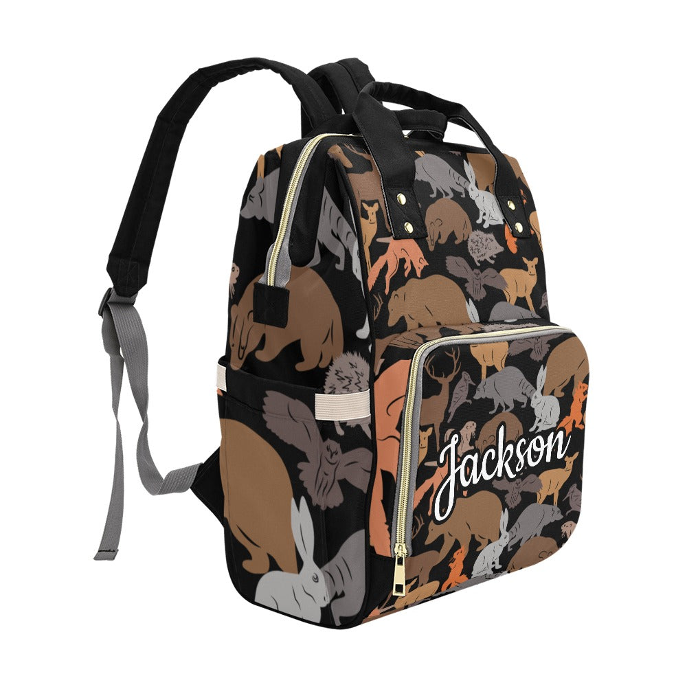 Forest Custom Multi-Function Diaper Bag Backpack