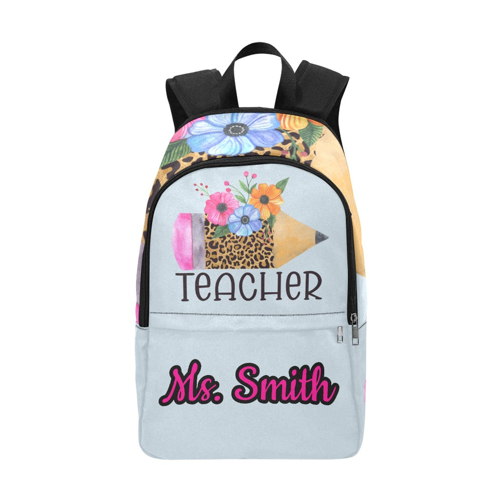 Pencil Custom Teacher Backpack