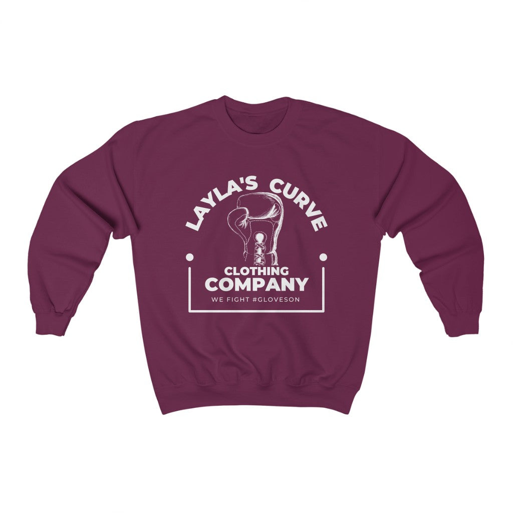 Layla’s Curve Signature Crewneck Sweatshirt WT