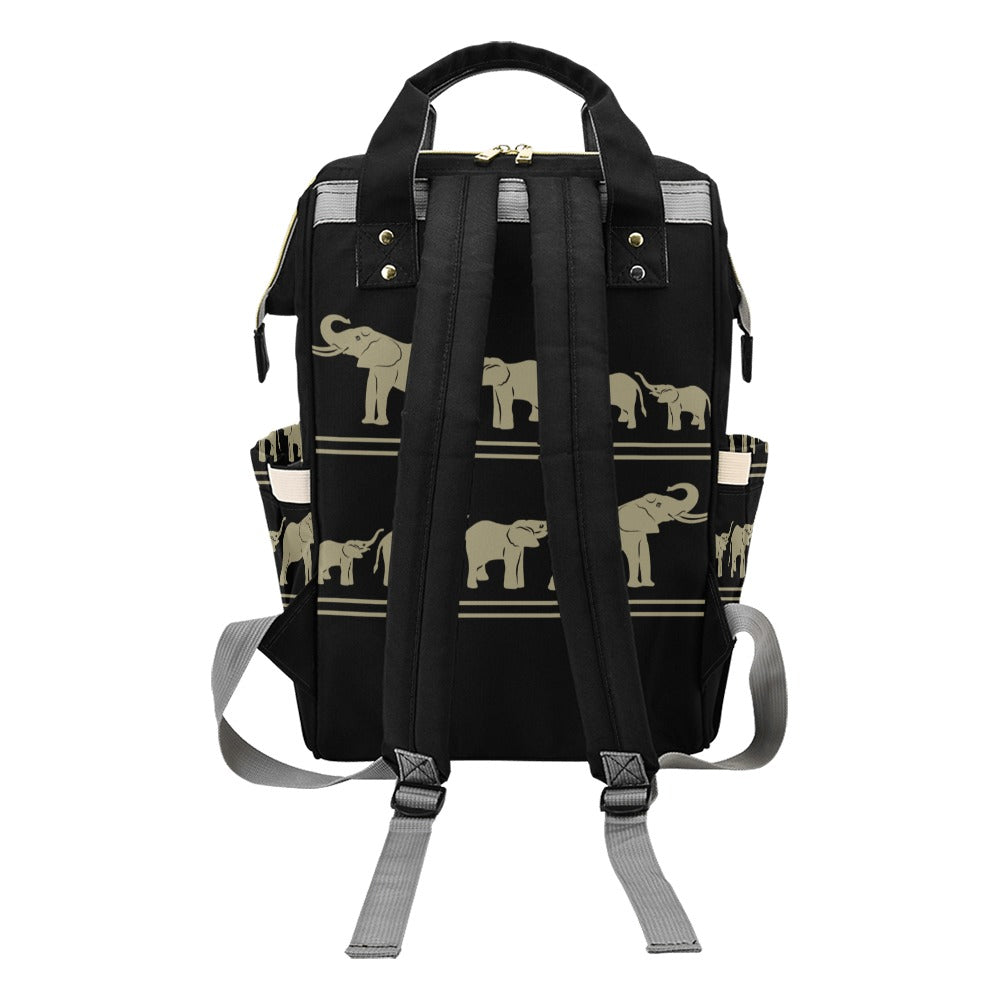 Elephant Custom Multi-Function Diaper Bag Backpack
