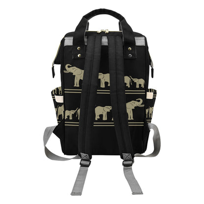 Elephant Custom Multi-Function Diaper Bag Backpack