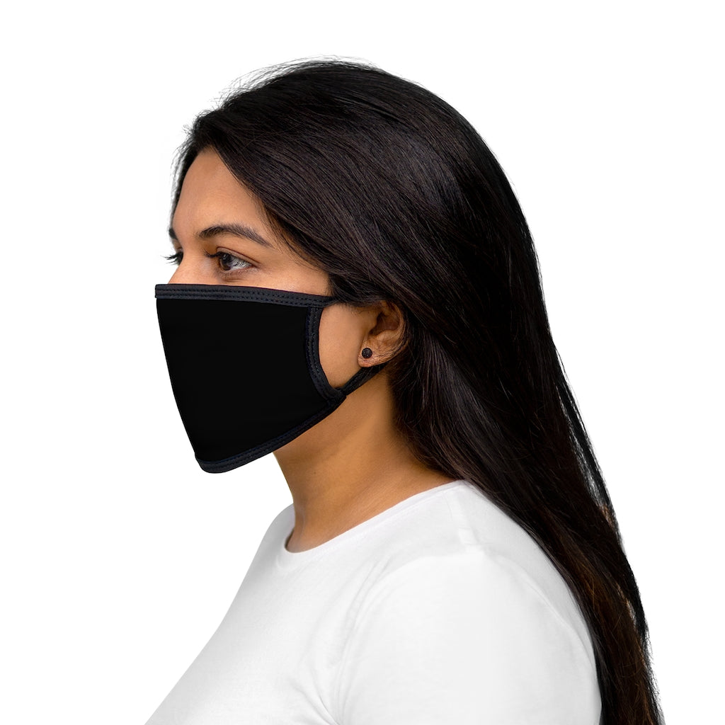 #blackwomenrockmath Mixed-Fabric Face Mask