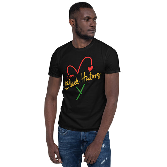 Love Black History Short-Sleeve Unisex T-Shirt