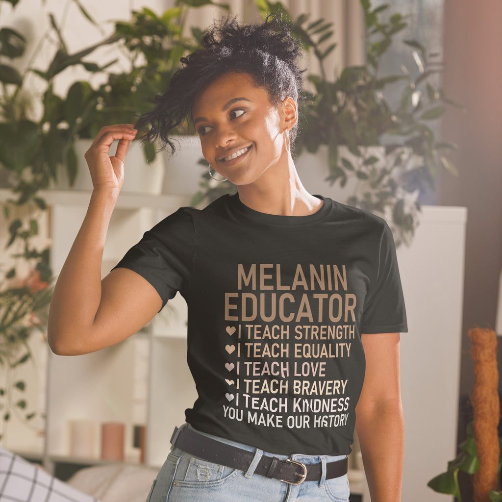 Melanin Short-Sleeve Unisex T-Shirt