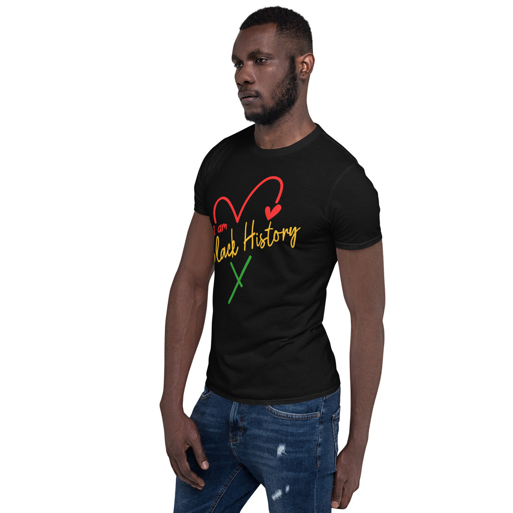 Love Black History Short-Sleeve Unisex T-Shirt
