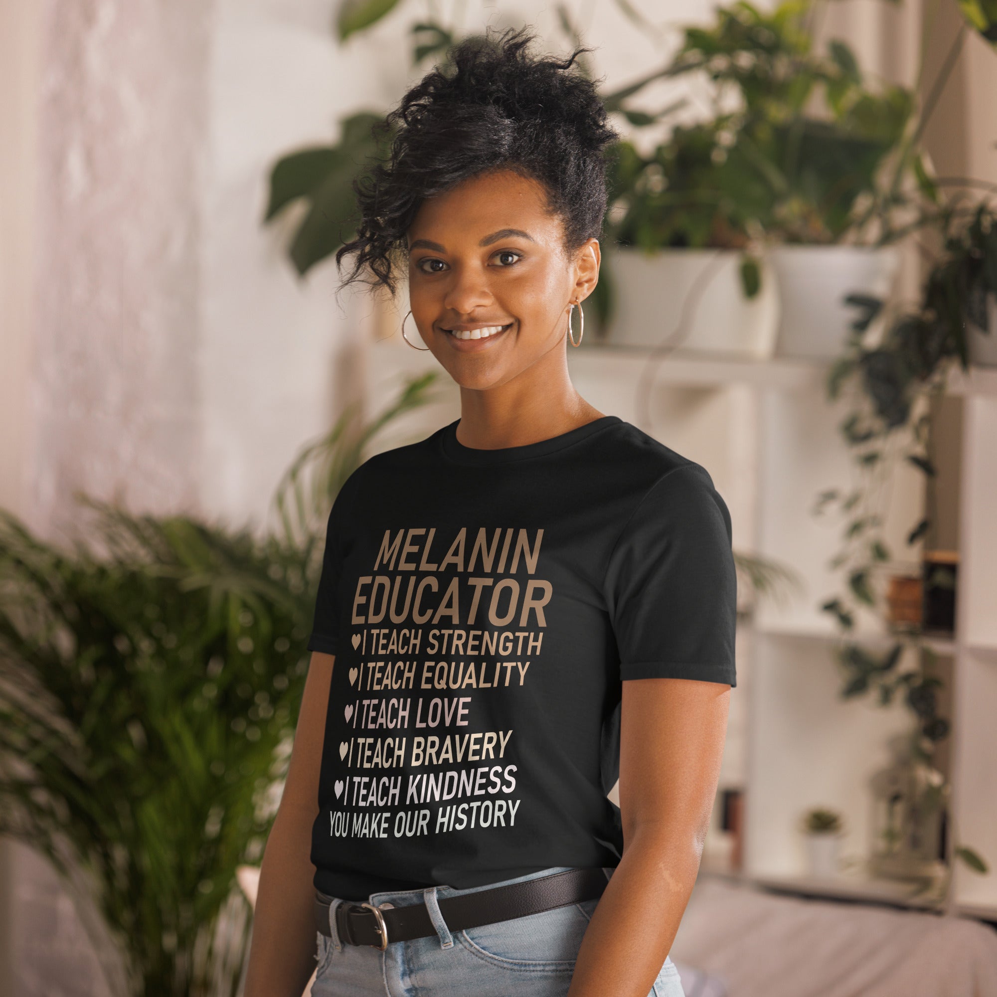 Melanin Short-Sleeve Unisex T-Shirt