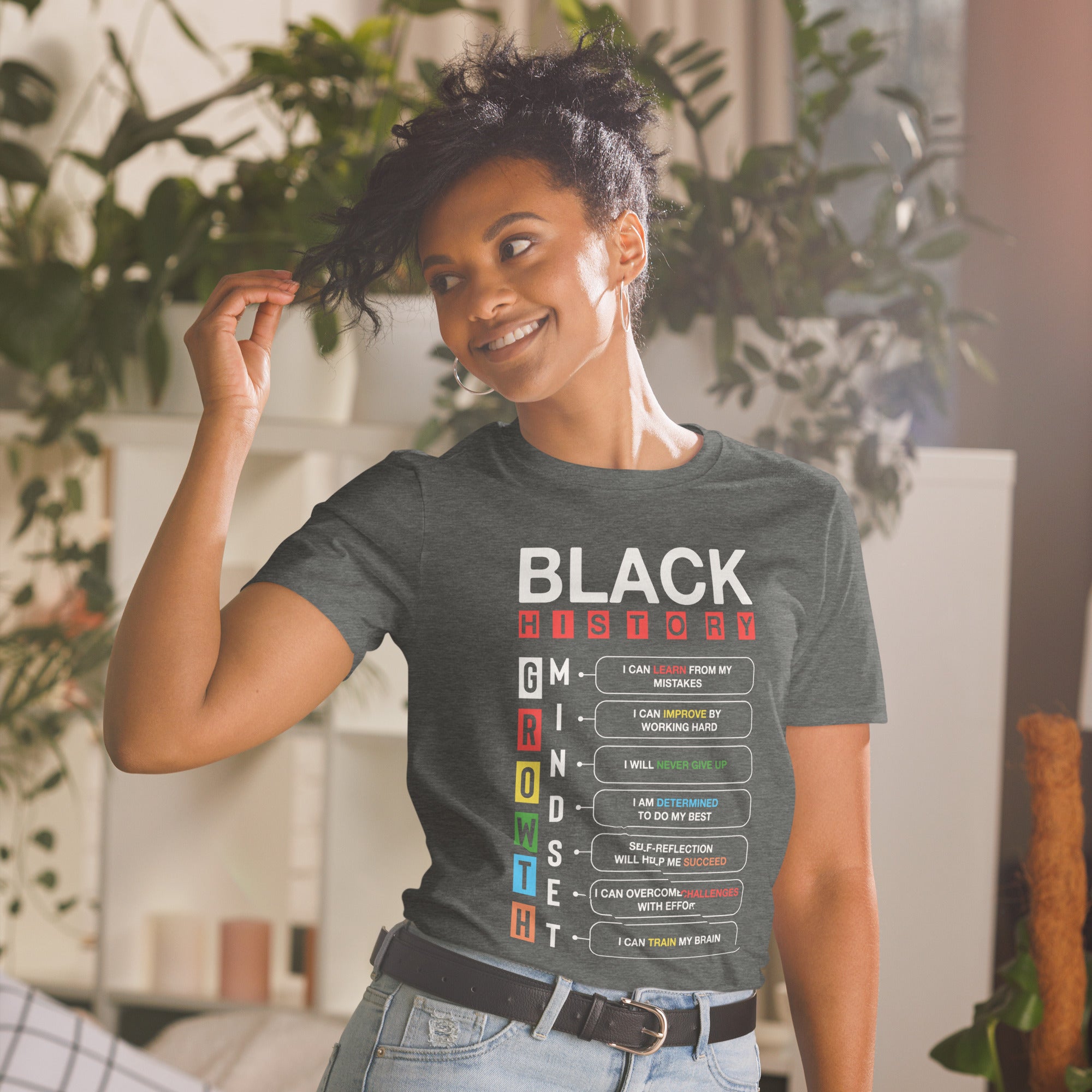 Growth Mindset Short-Sleeve Unisex T-Shirt