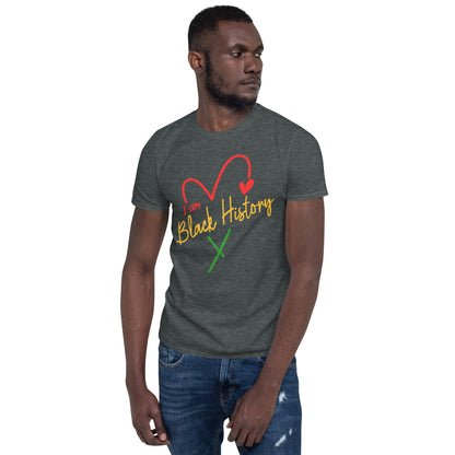 Love Black History Short-Sleeve Unisex T-Shirt