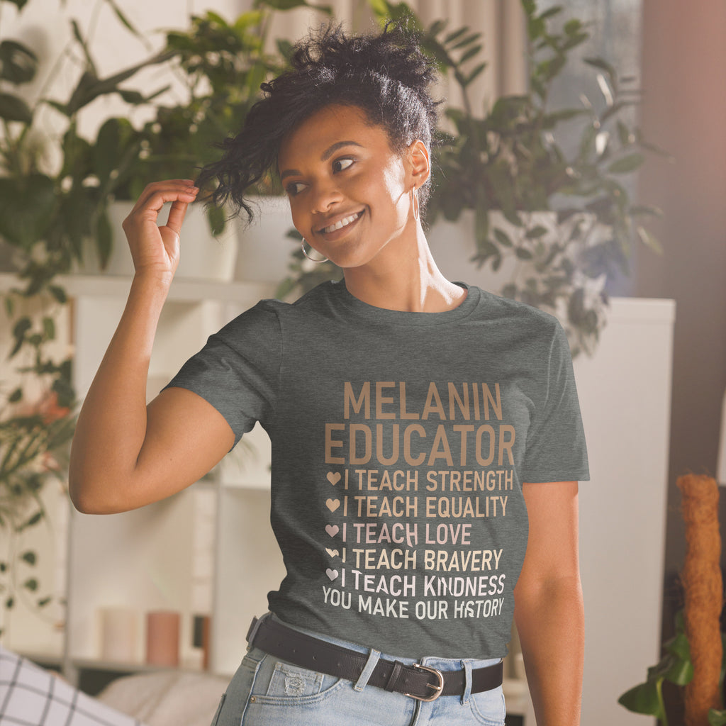 Melanin Short-Sleeve Unisex T-Shirt