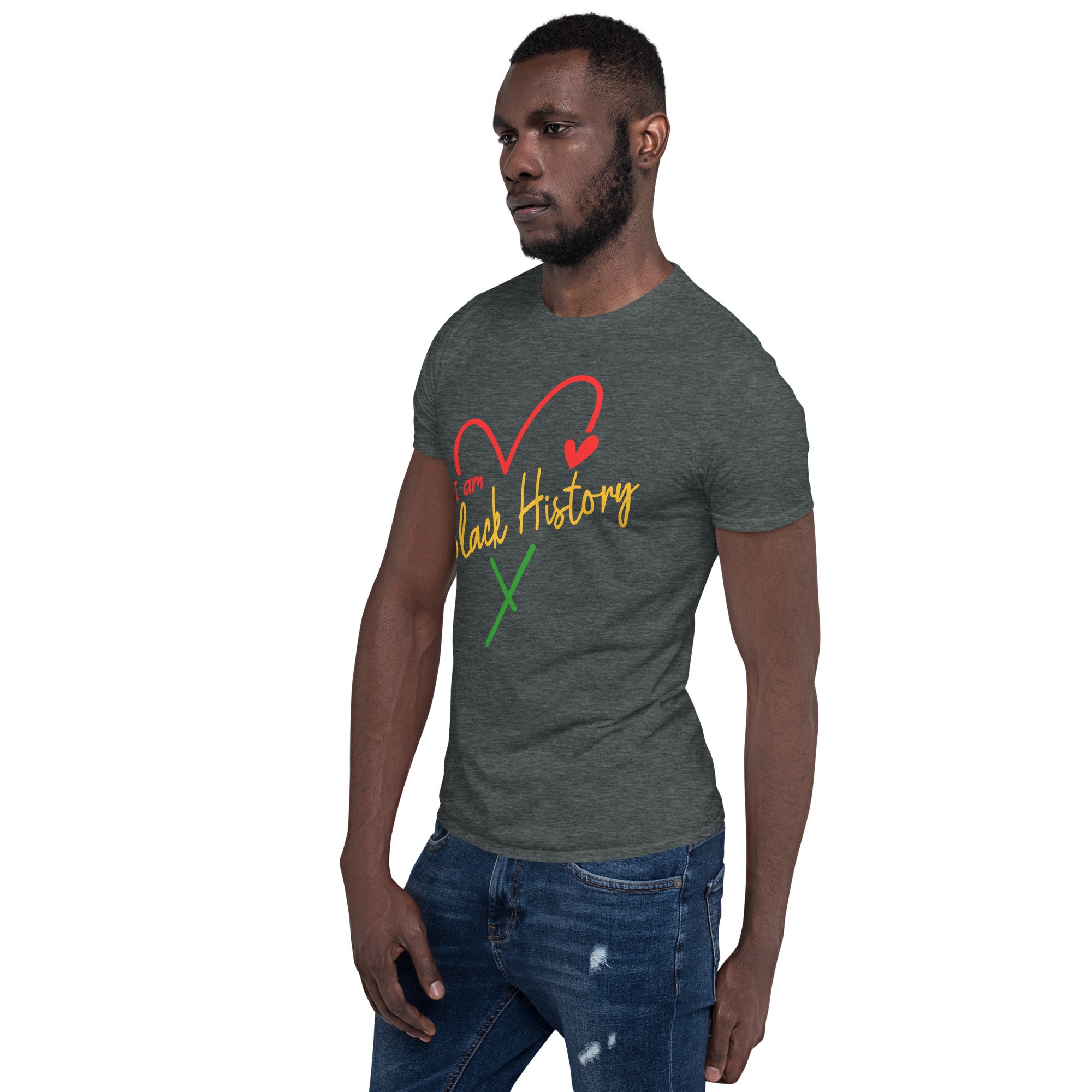 Love Black History Short-Sleeve Unisex T-Shirt