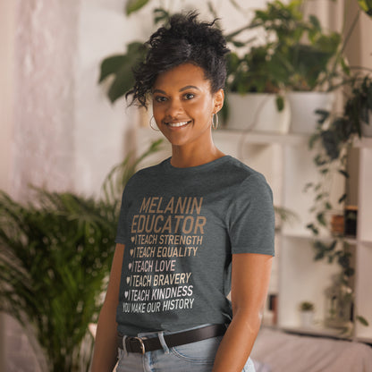 Melanin Short-Sleeve Unisex T-Shirt